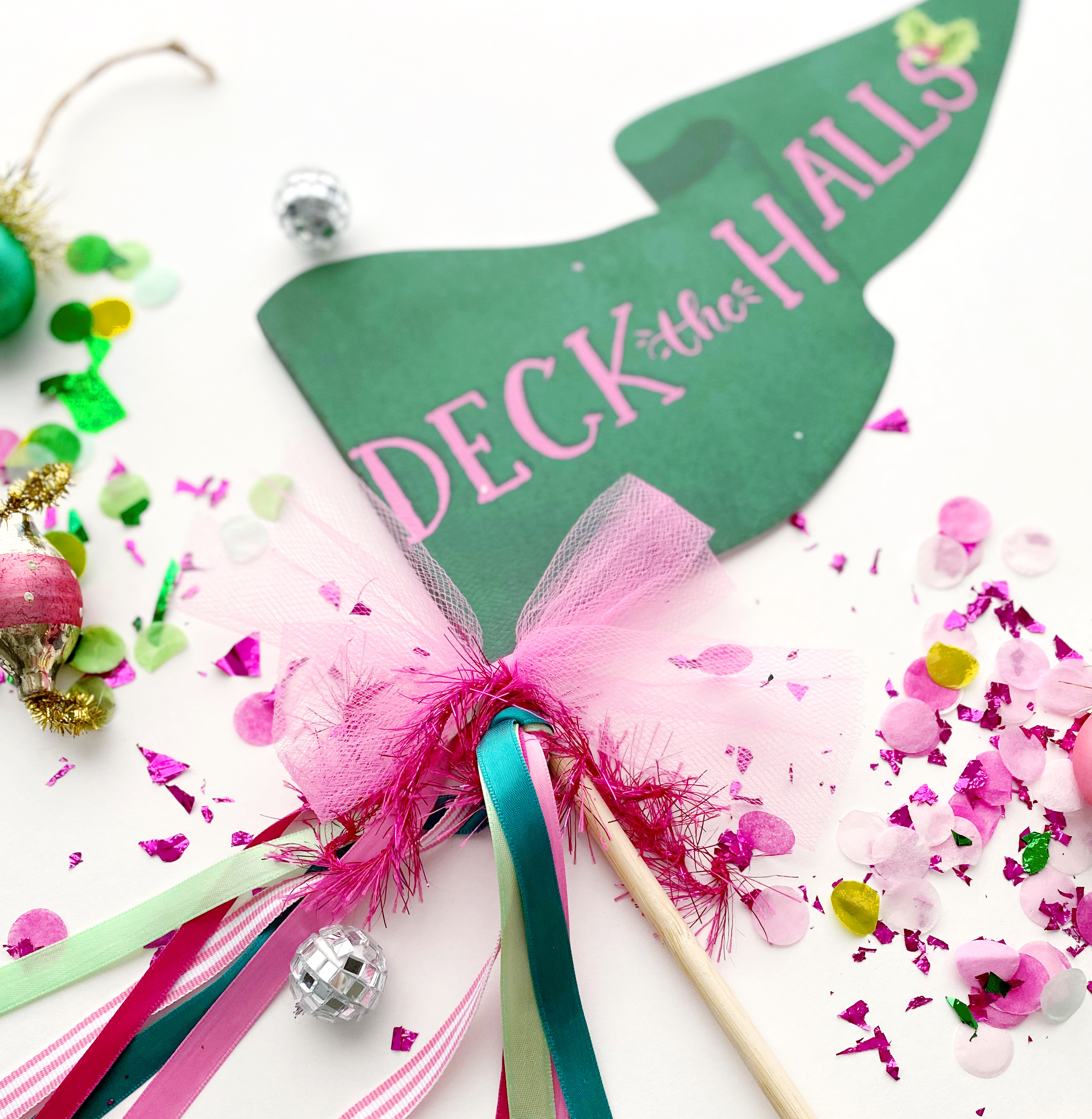 Deck The Halls Party Pennant