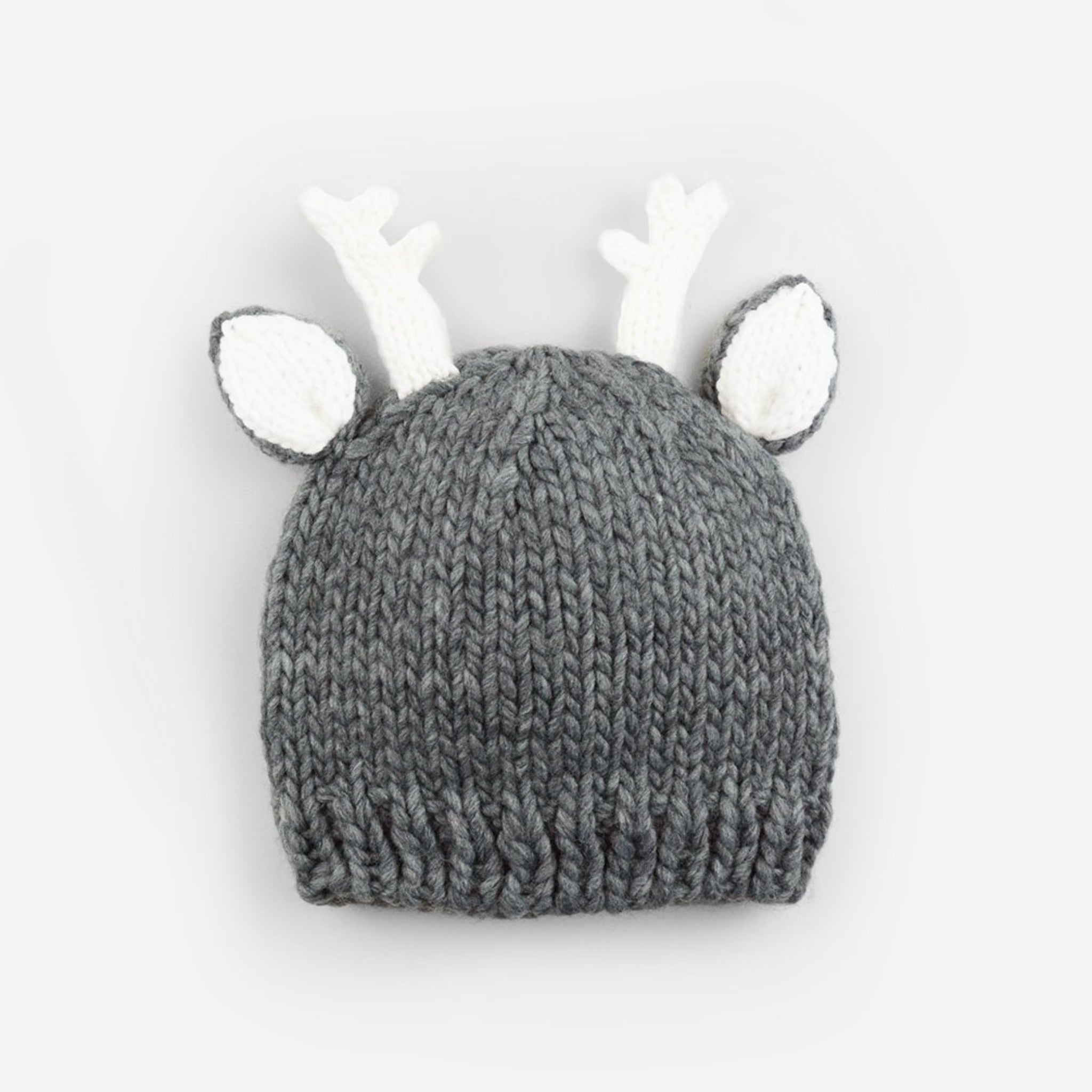 Hartley Deer Gray Knit Hat