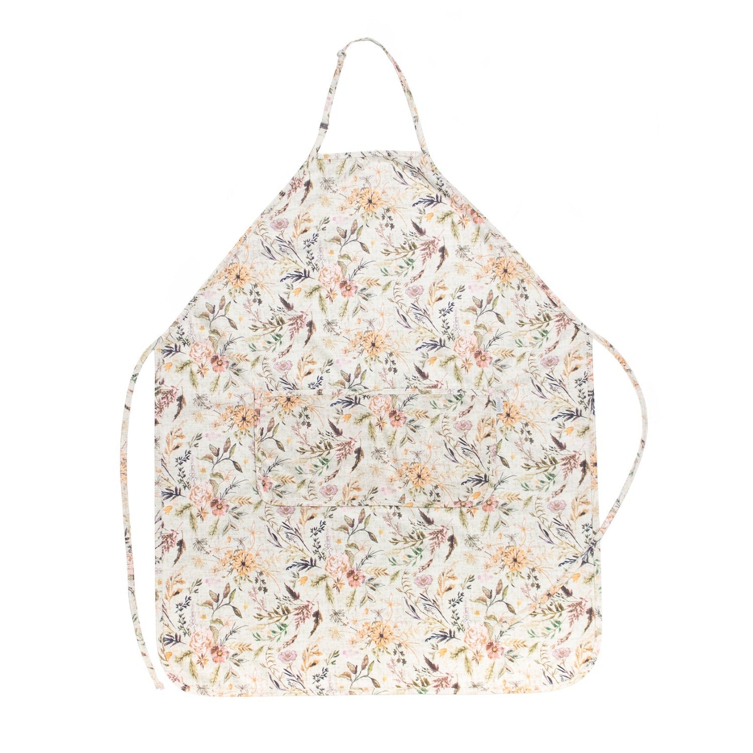 Delilah Floral Apron - Fits Sizes Youth Small Through Adult 2xl