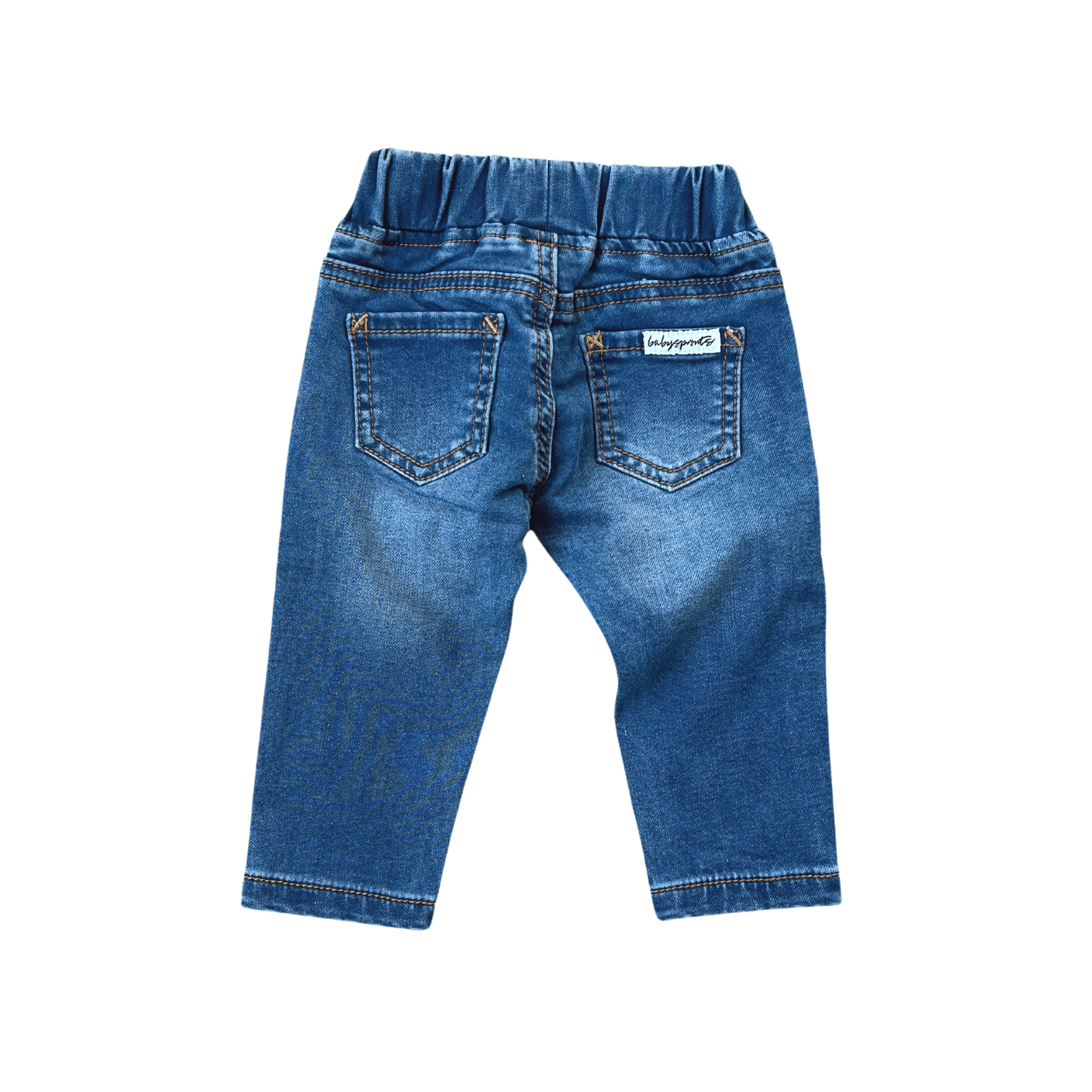 Boys Slim Denim Jeans In Jean Blue