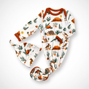 Desert Friends Newborn Bamboo Gown