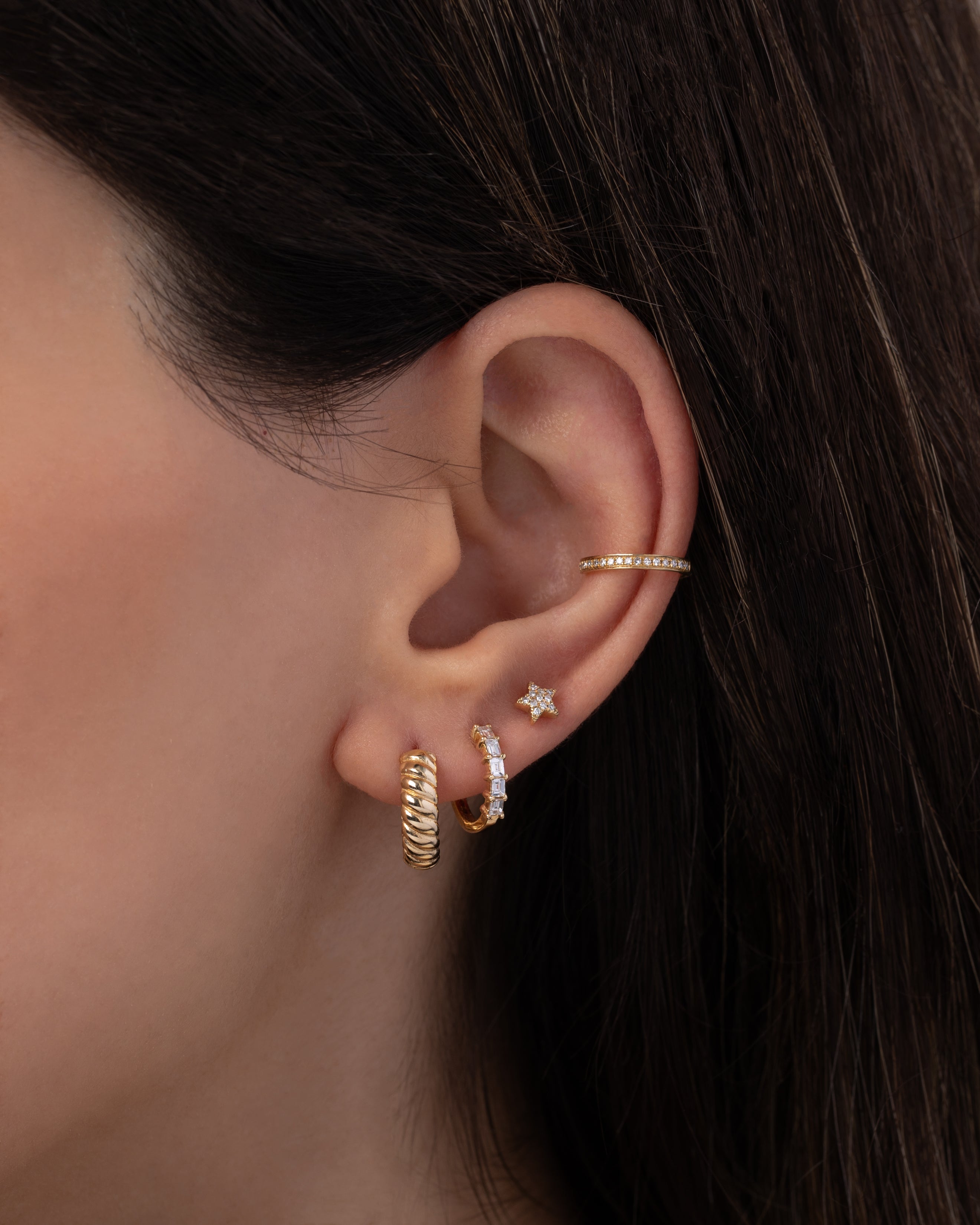 Diamond Ear Cuff