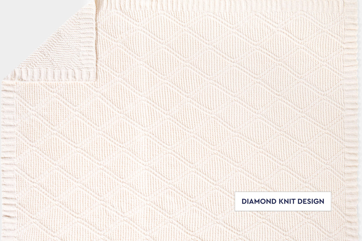 Diamond Chenille Throw Blanket