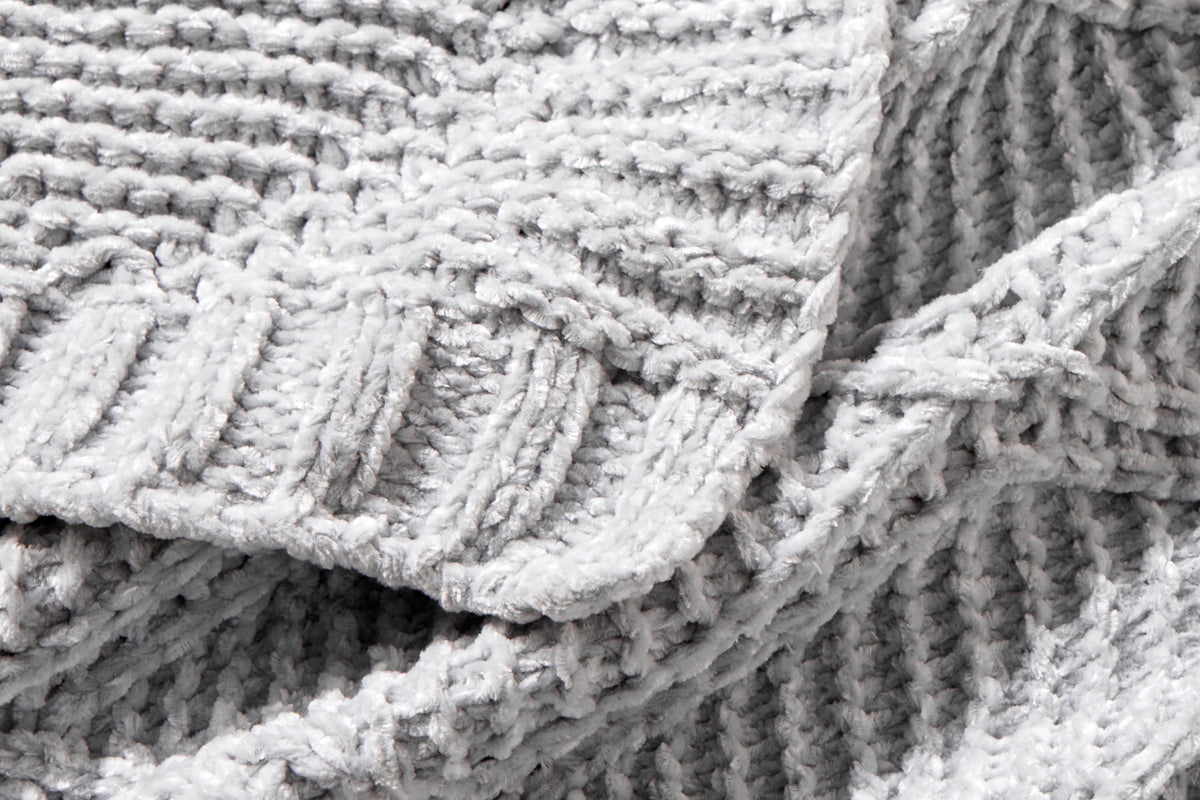 Diamond Chenille Throw Blanket
