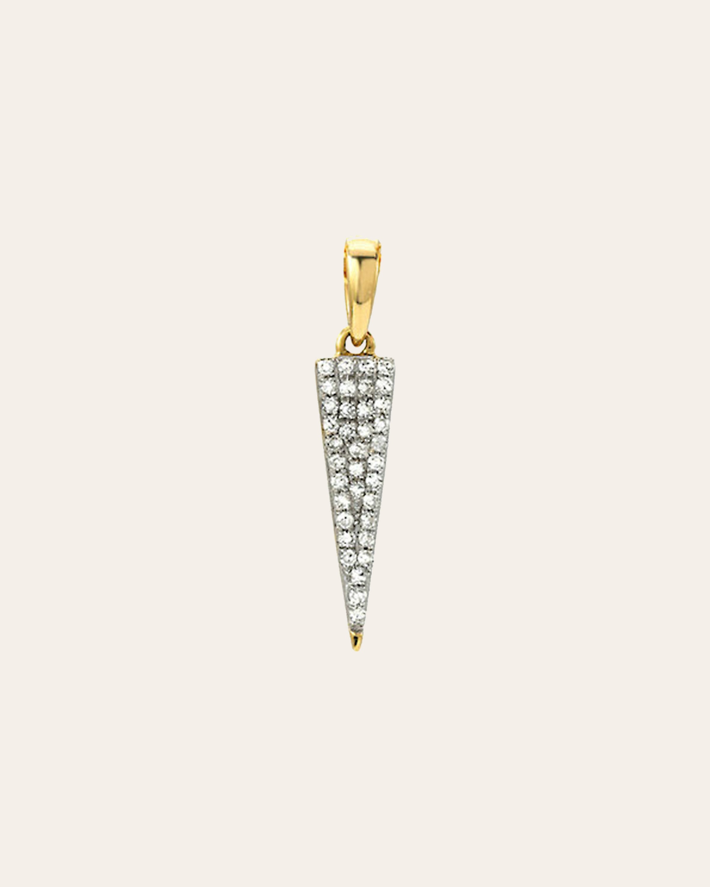 Diamond Dagger Pendant