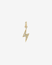 Diamond Lightning Bolt Pendant