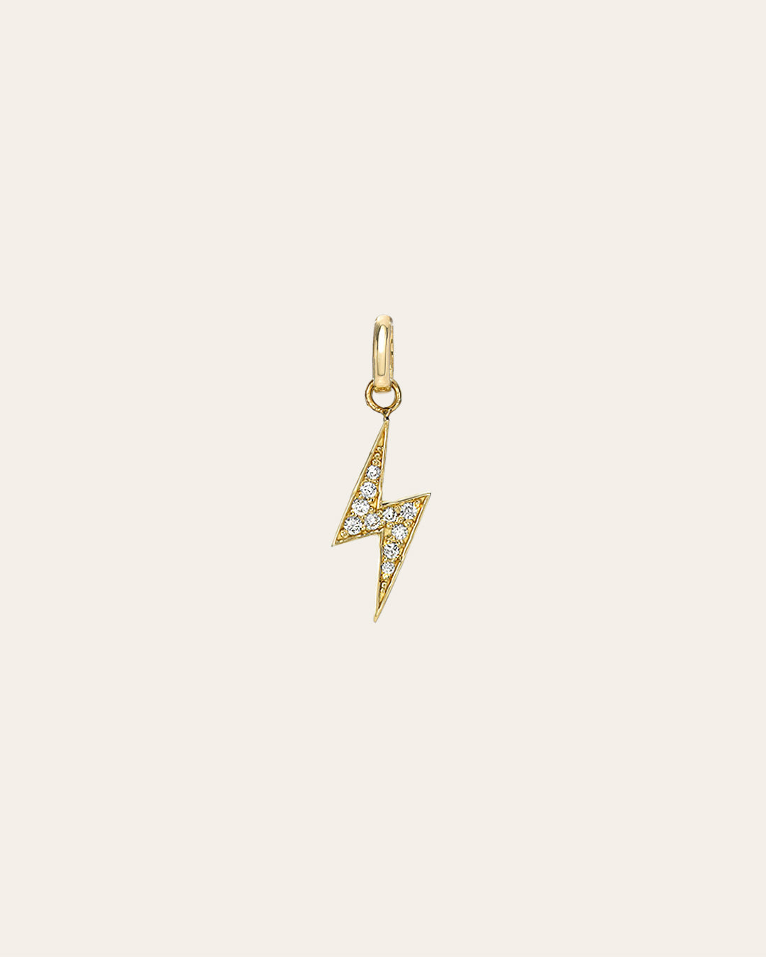 Diamond Lightning Bolt Pendant