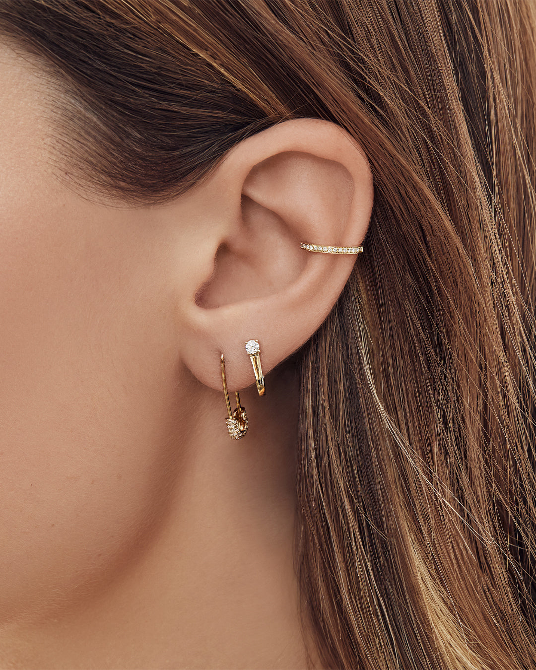 Diamond Ear Cuff