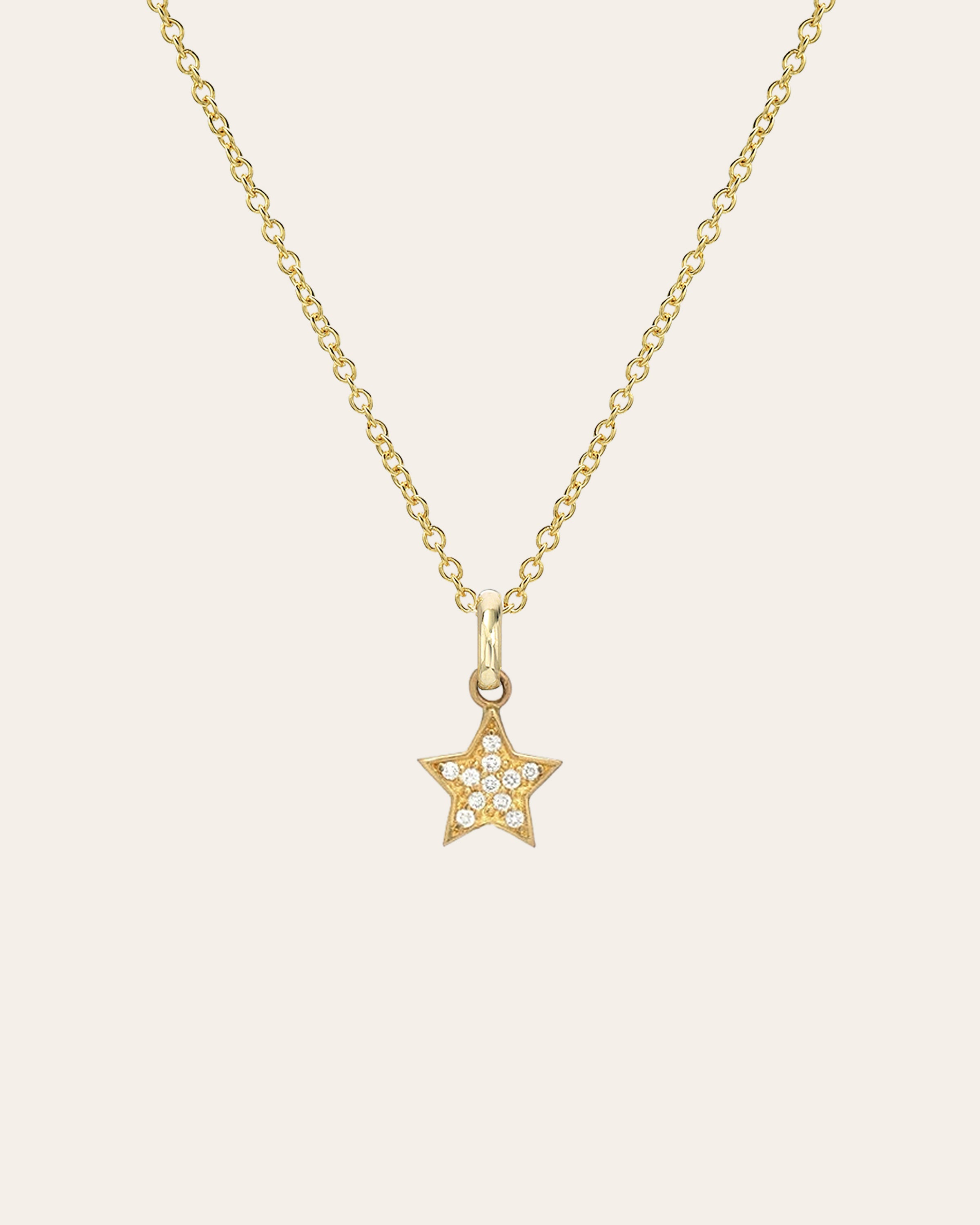 Diamond Star Necklace