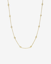 Diamond By The Yard Necklace