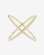 Diamond X Ring