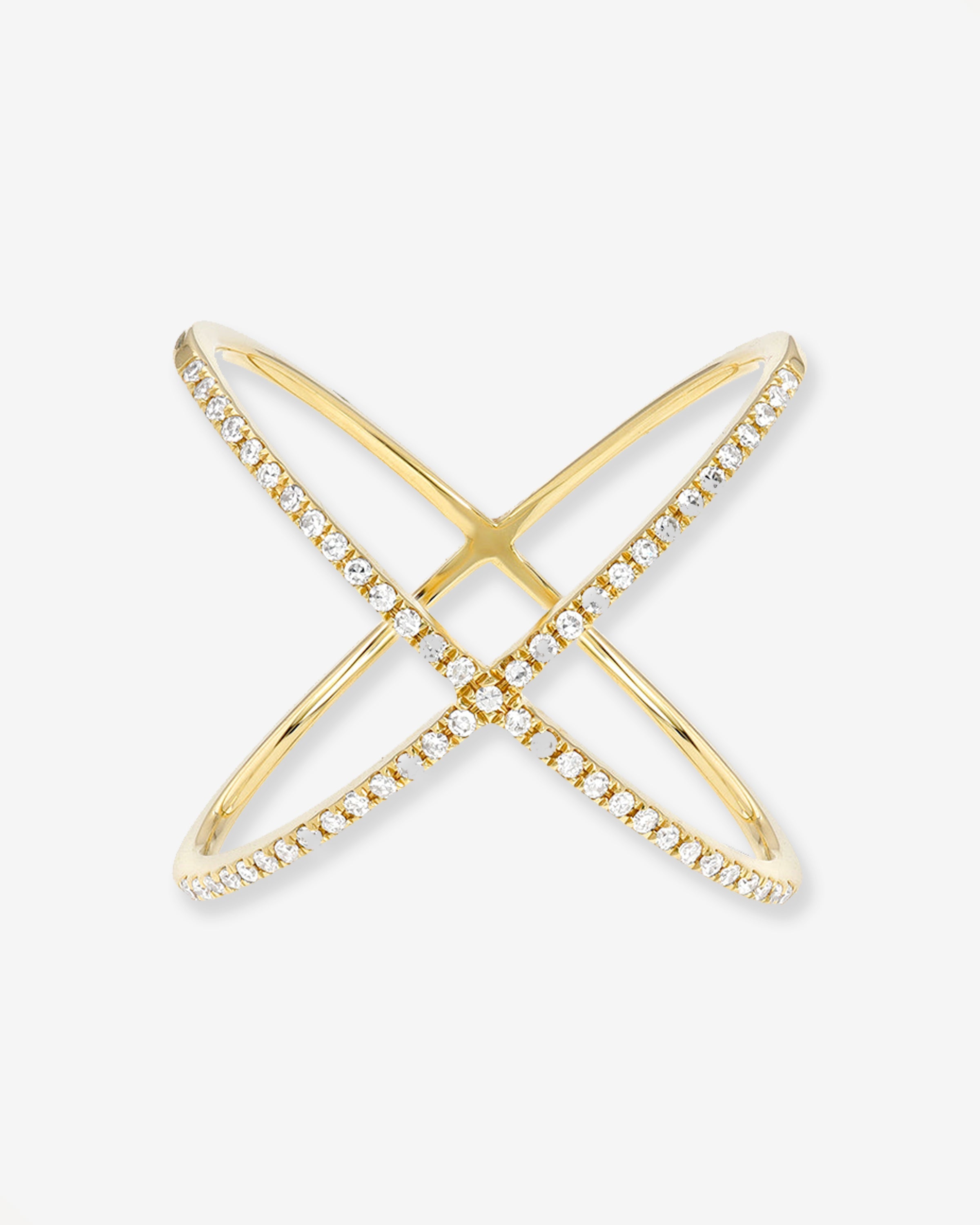 Diamond X Ring