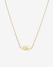 Diamond Evil Eye Necklace