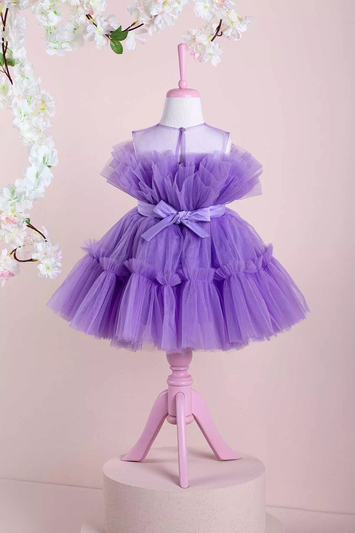 Diana Lilac Party Dress