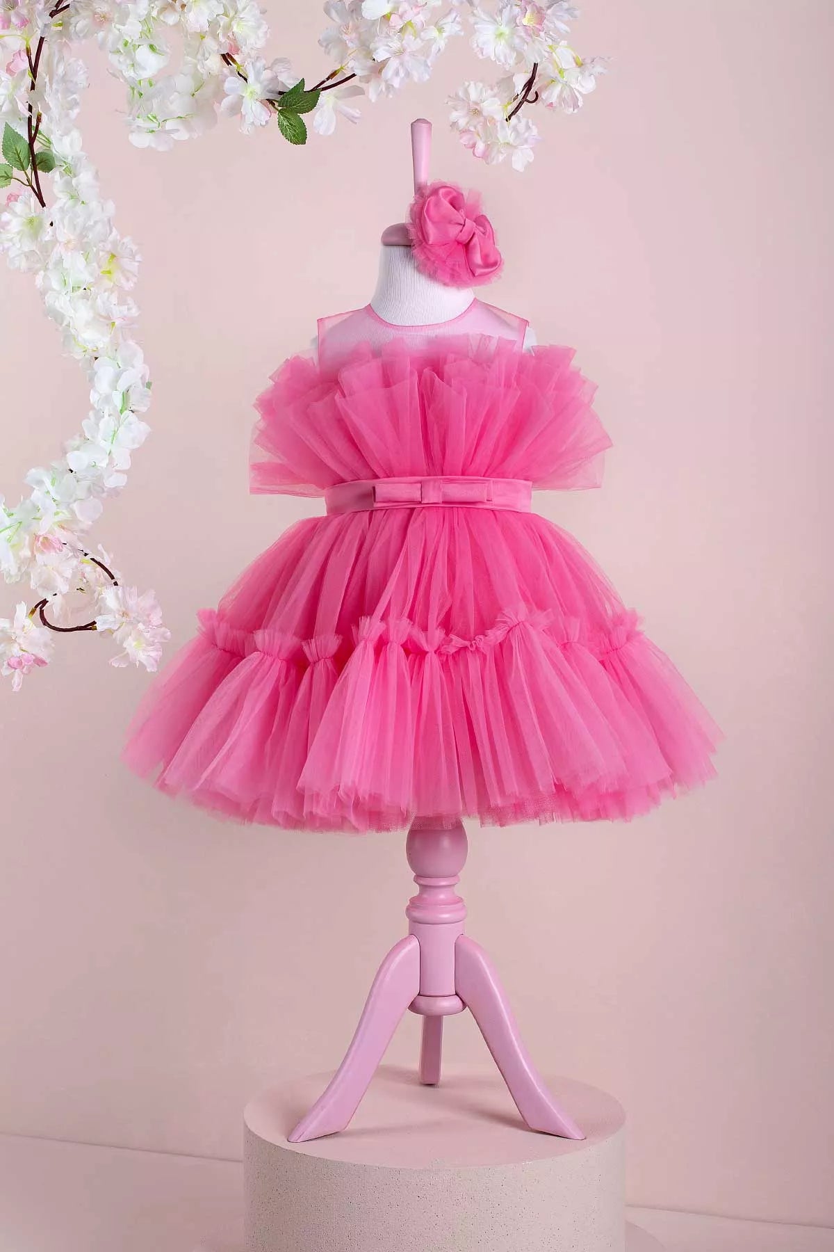 Diana Pink Party Dress