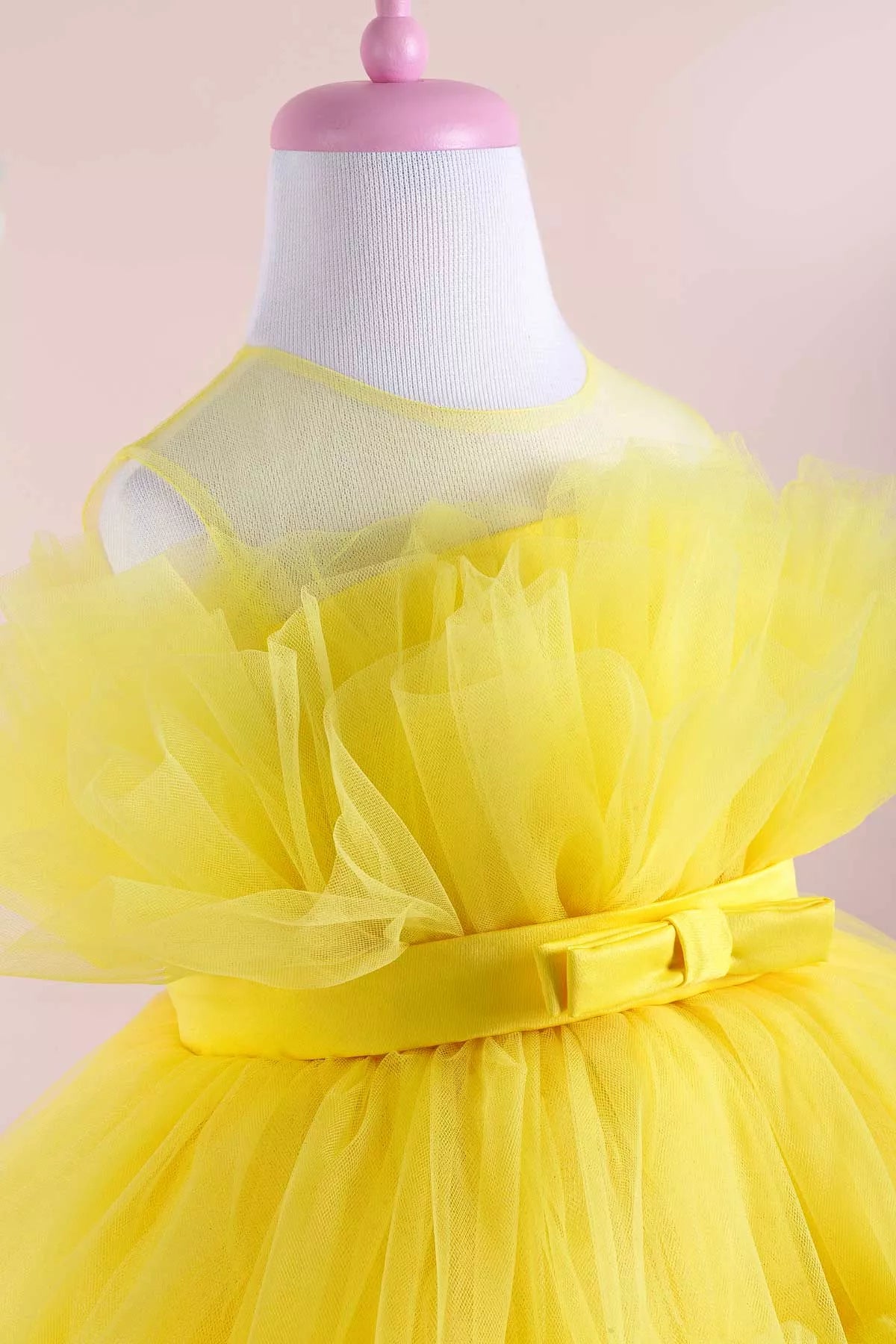 Diana Yellow Party Dress