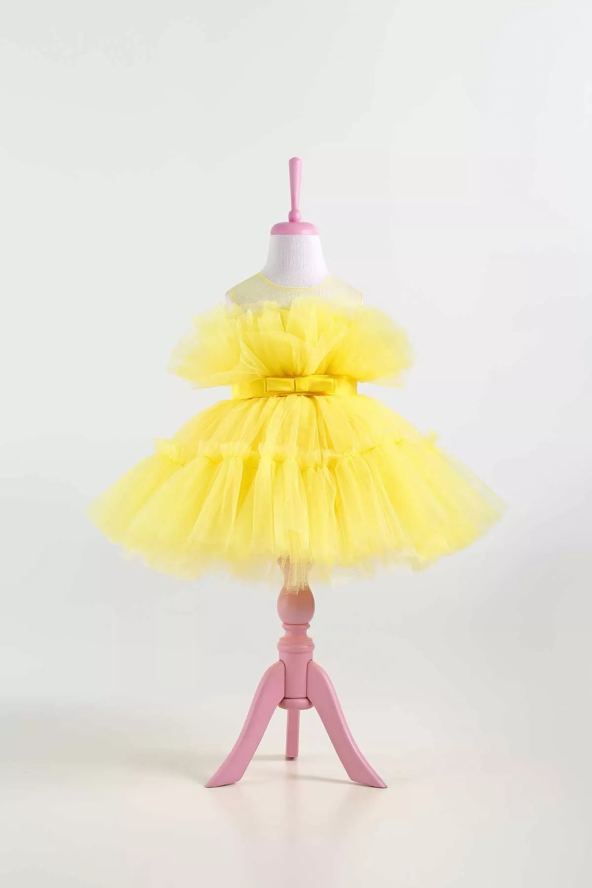 Diana Yellow Party Dress