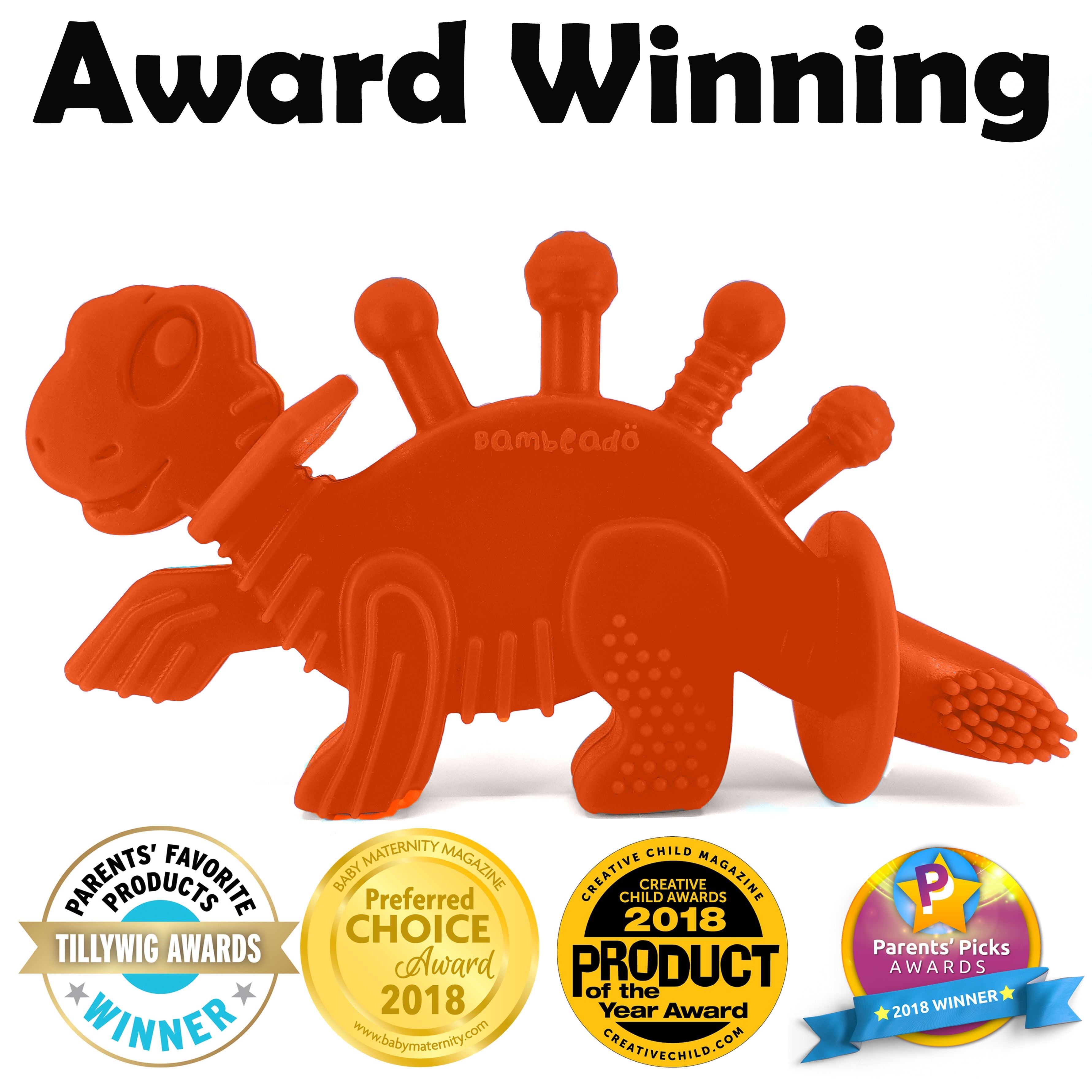 Dibly The Dino-sore-no-more - Orange
