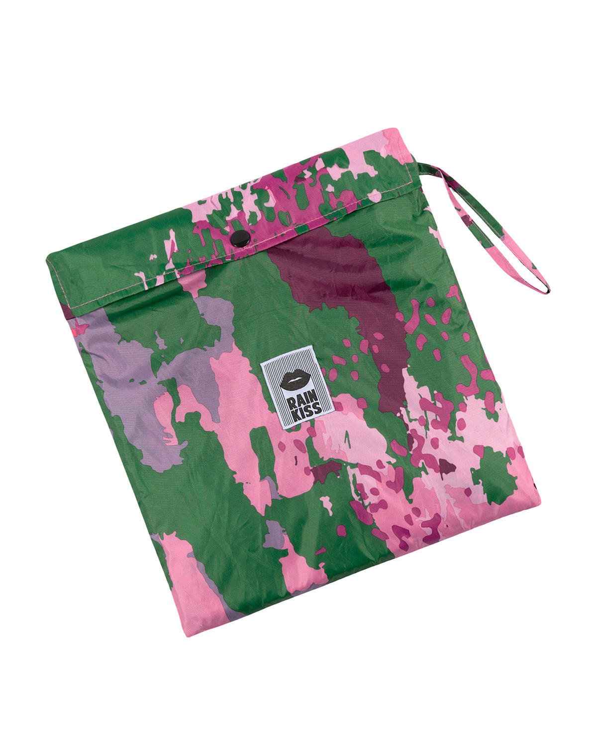 Kids Rain Poncho Digi Spring Camo