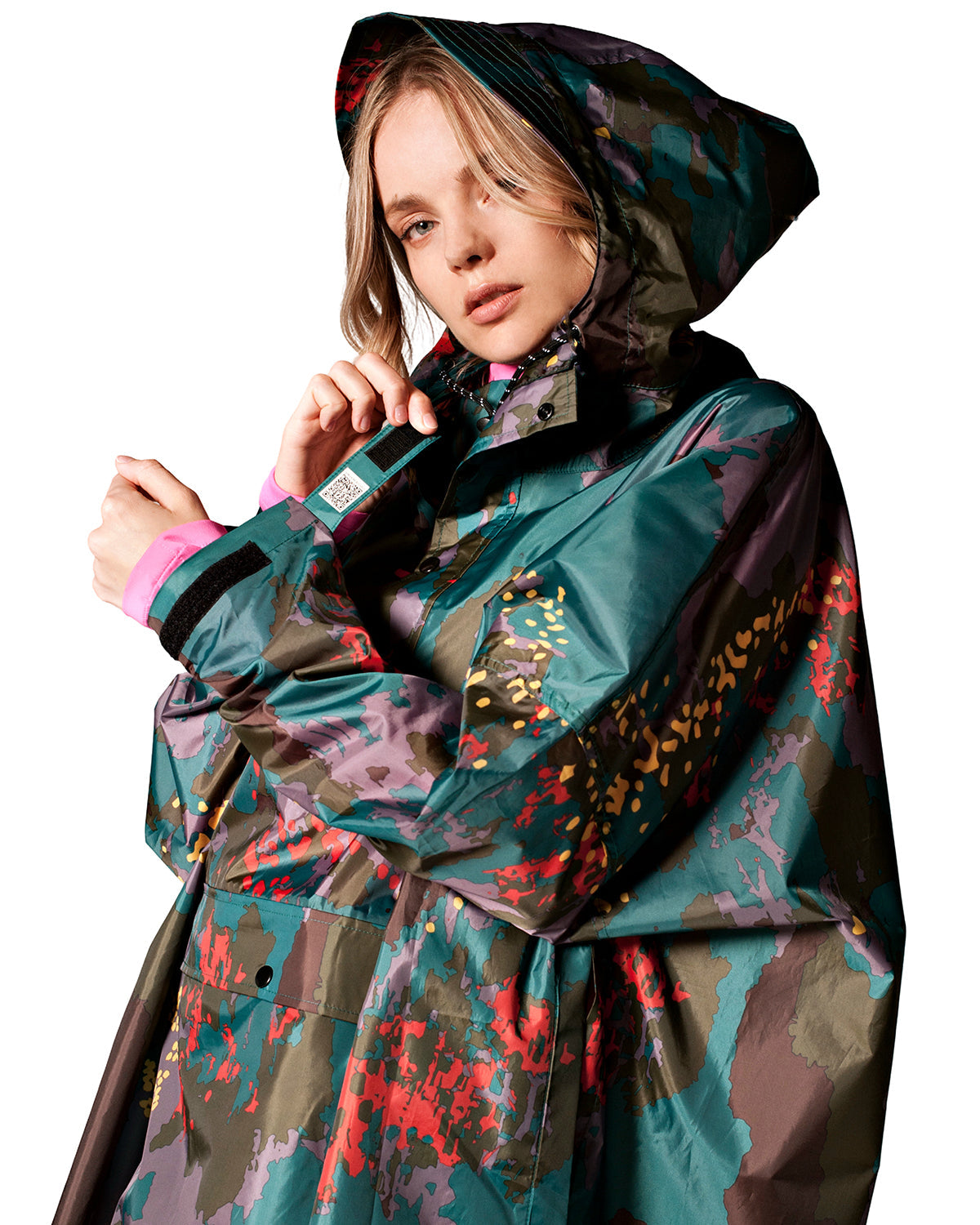 Rain Poncho Camo