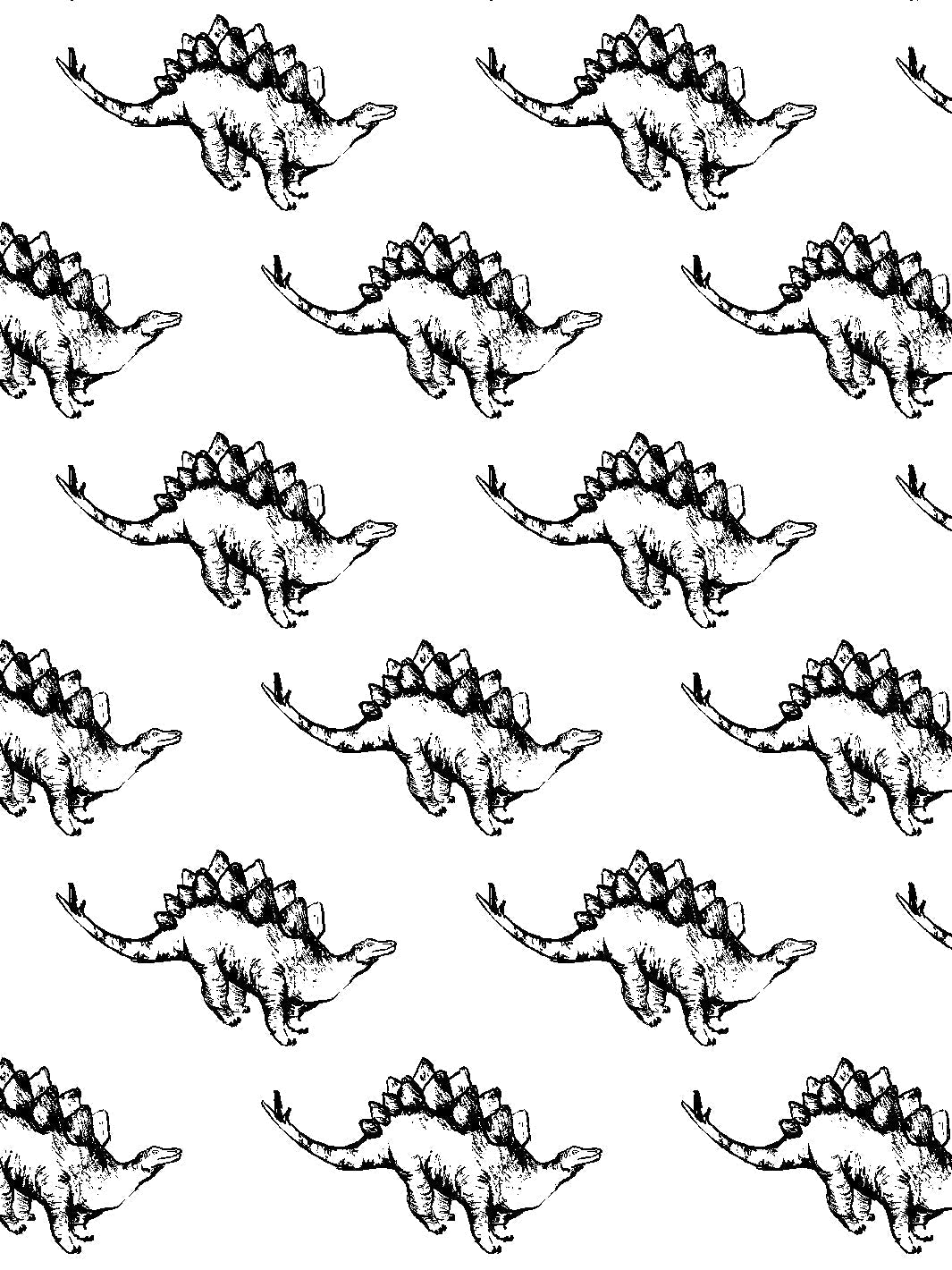 'dinos' Wallpaper By Tea Collection - Onyx