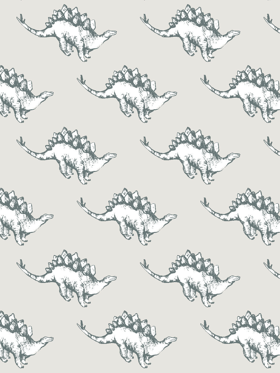 'dinos' Wallpaper By Tea Collection - Sand