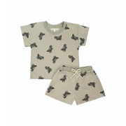 Dinosaur Cotton 2pc Short Set
