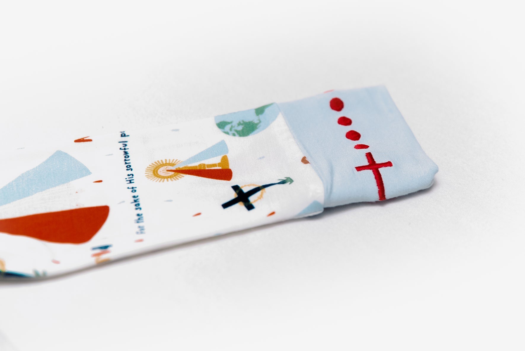 Divine Mercy Footie Baby Pajamas