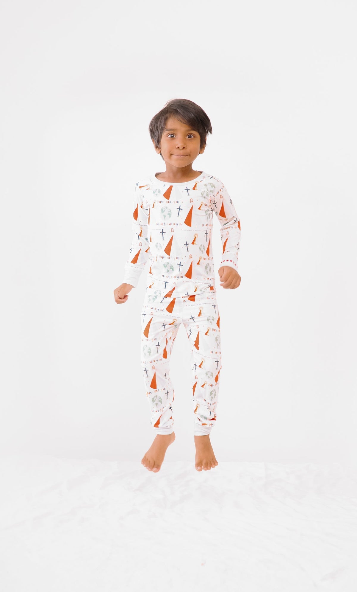 Divine Mercy Two Piece Kids Pajamas