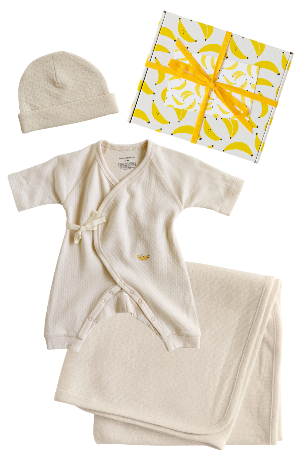 Ecru Pointelle Baby Gift Set