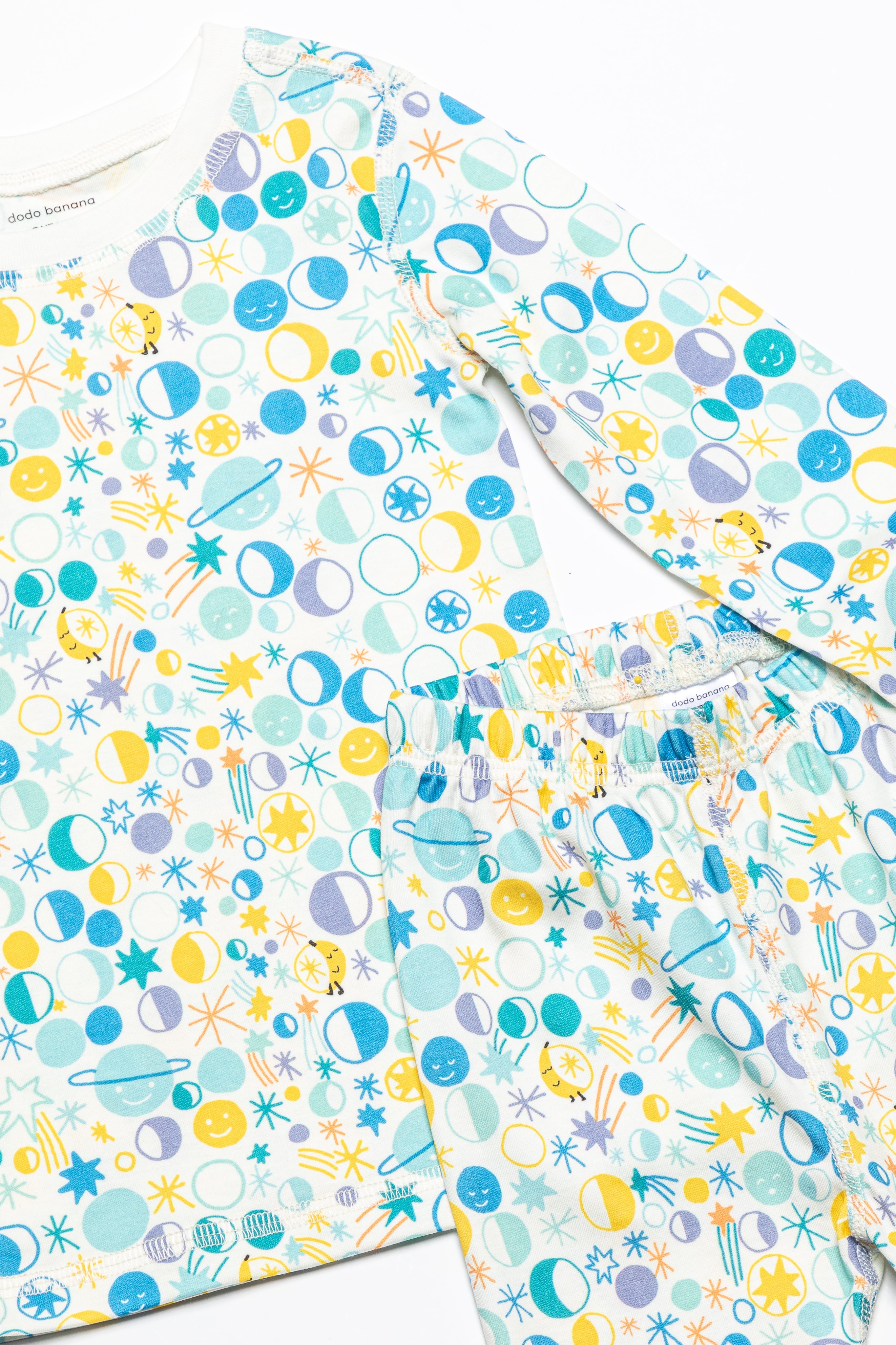 Many Moons Organic Pima Cotton Pajama Set