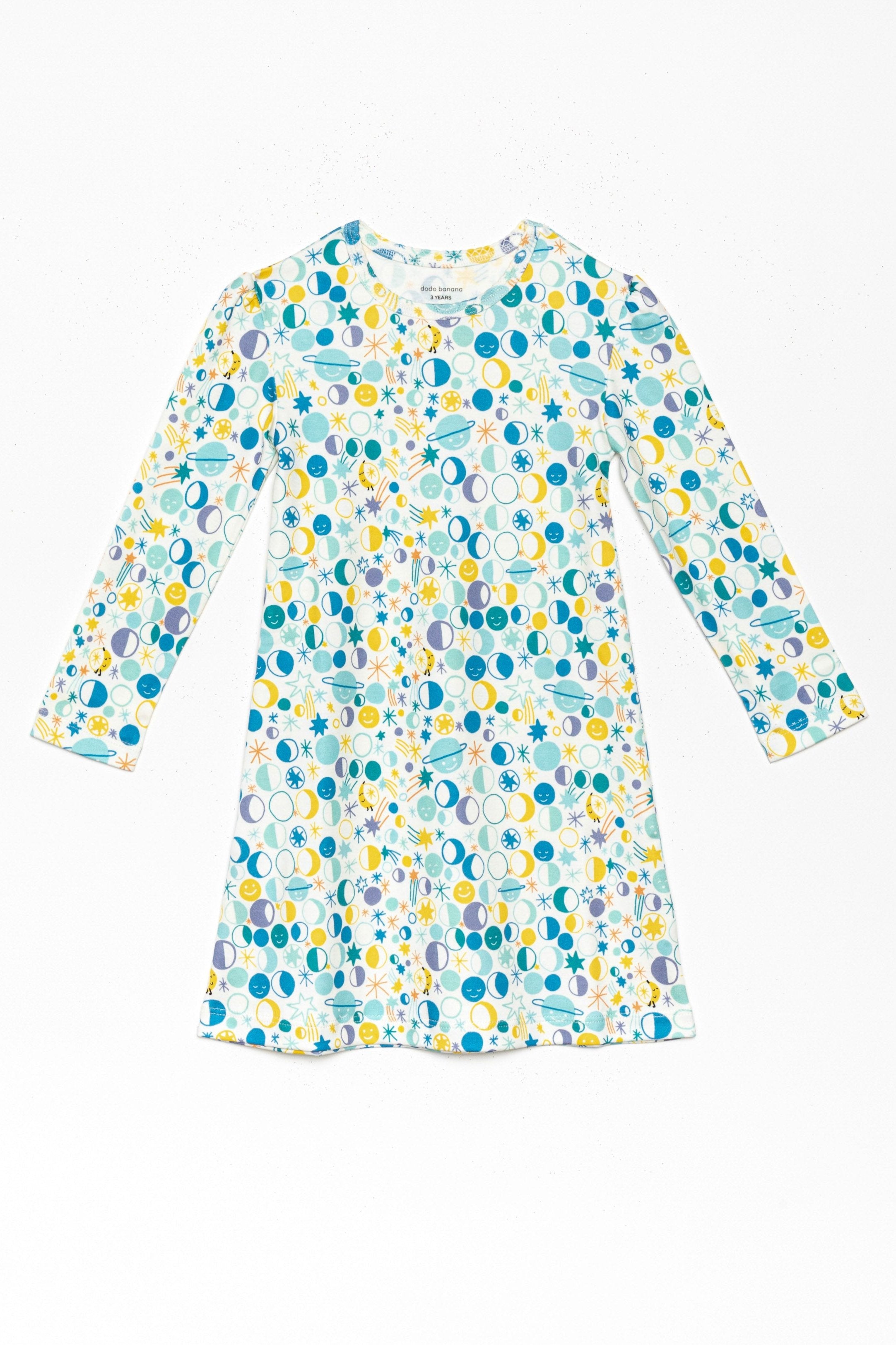 Many Moons Organic Pima Cotton Dodo Dress