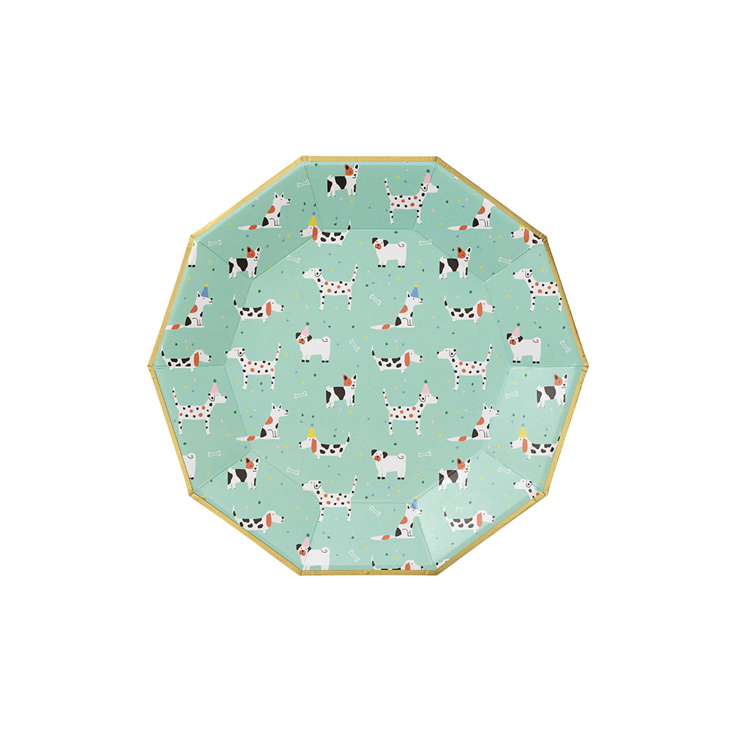 Hot Diggity Dog Large Plates (10 Per Pack)