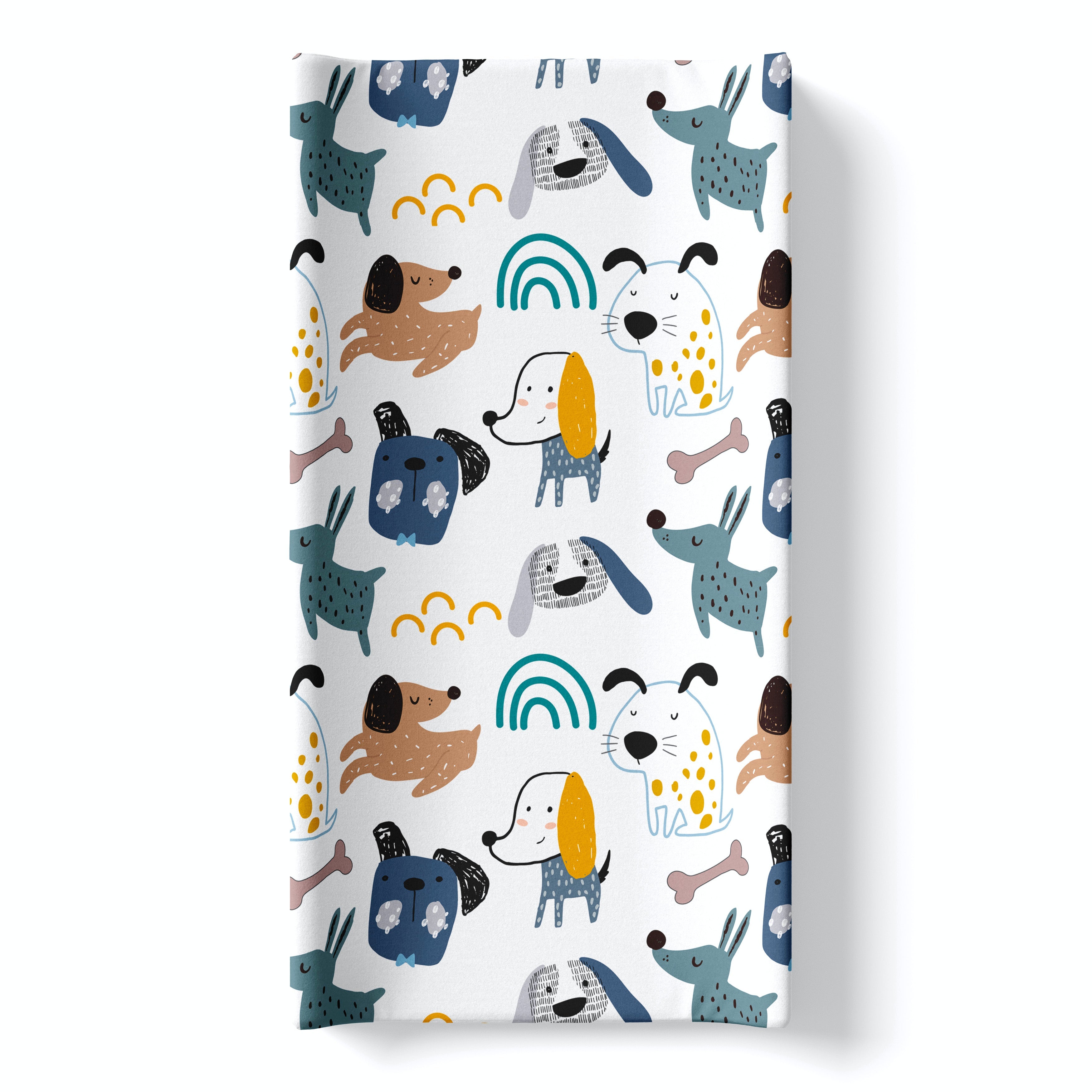 Changing Pad Cover - My Best Friends (dogs)