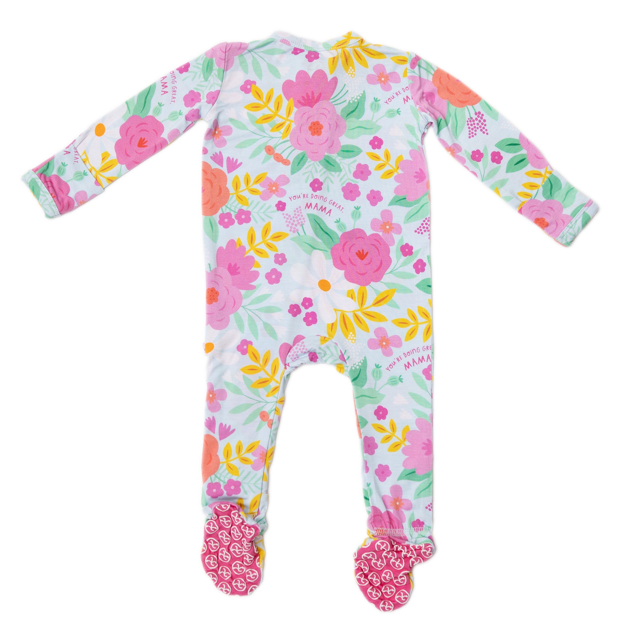 The Second-skin Footie | Flower Power | "you're Doing Great, Mama"