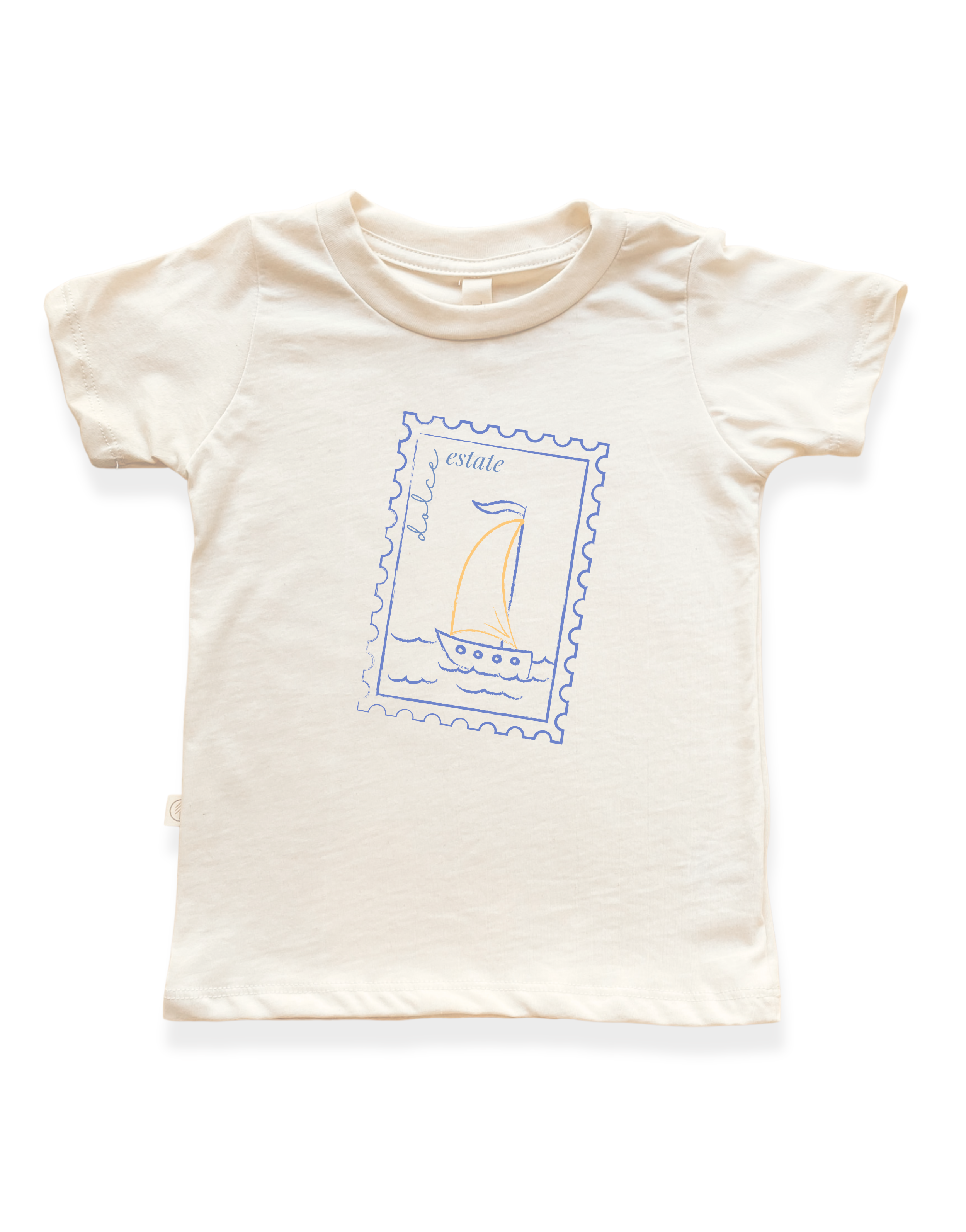 Dolce Estate Stamp Organic Kids T-shirt