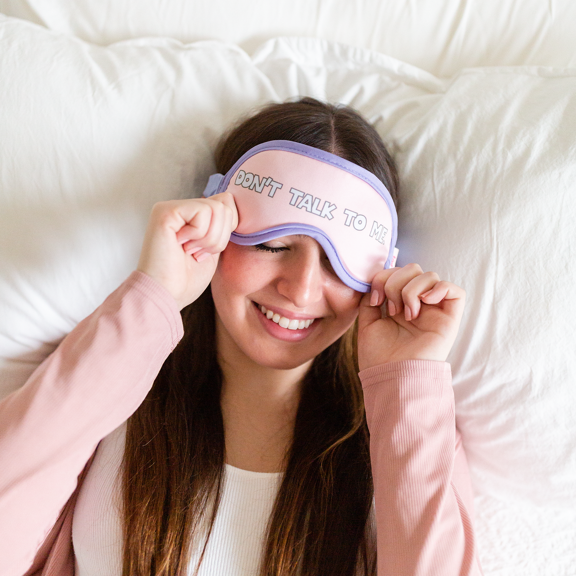 Don't Talk To Me Sleep Mask