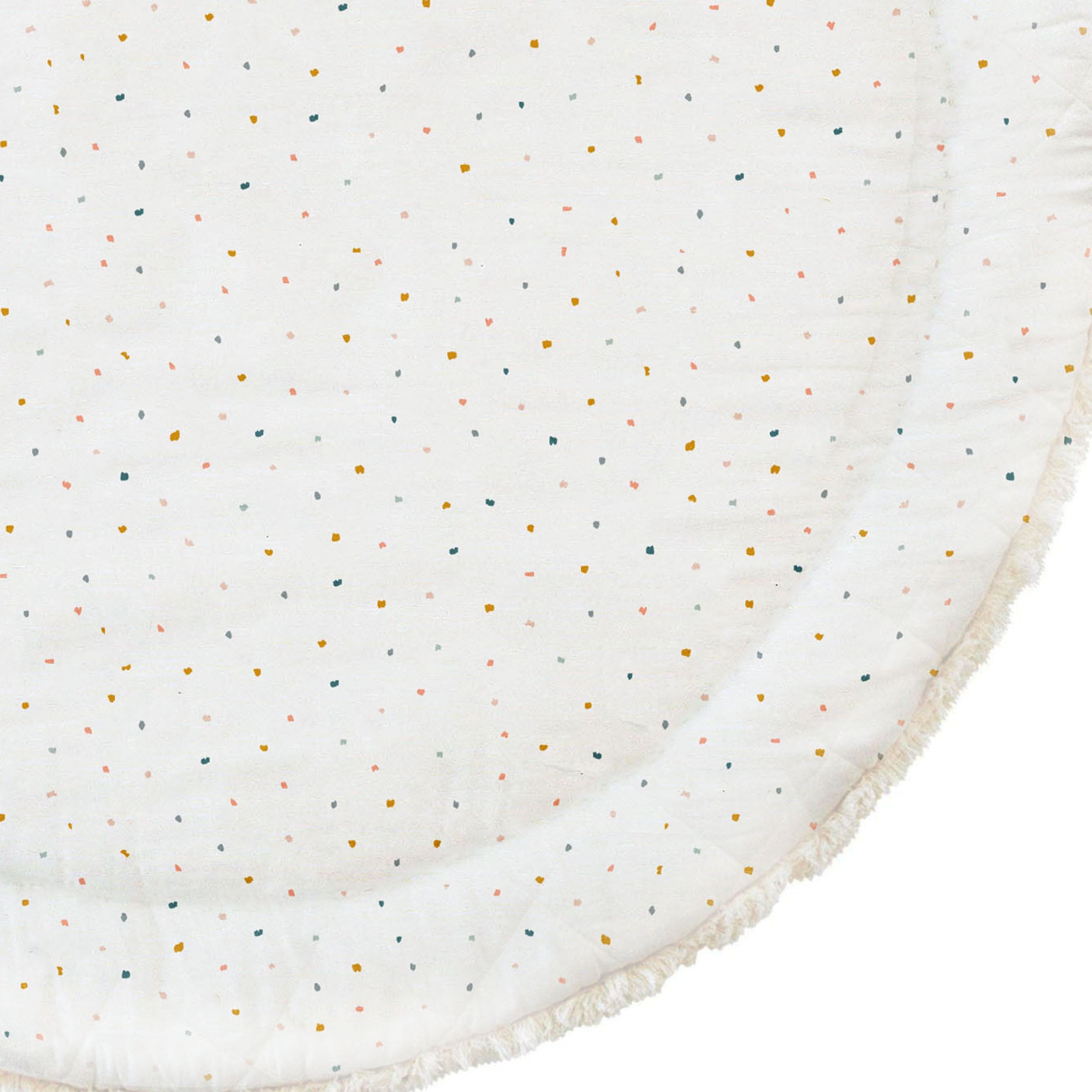 Organic Cotton Quilted Reversible Play Mat - Dotty And Ivory