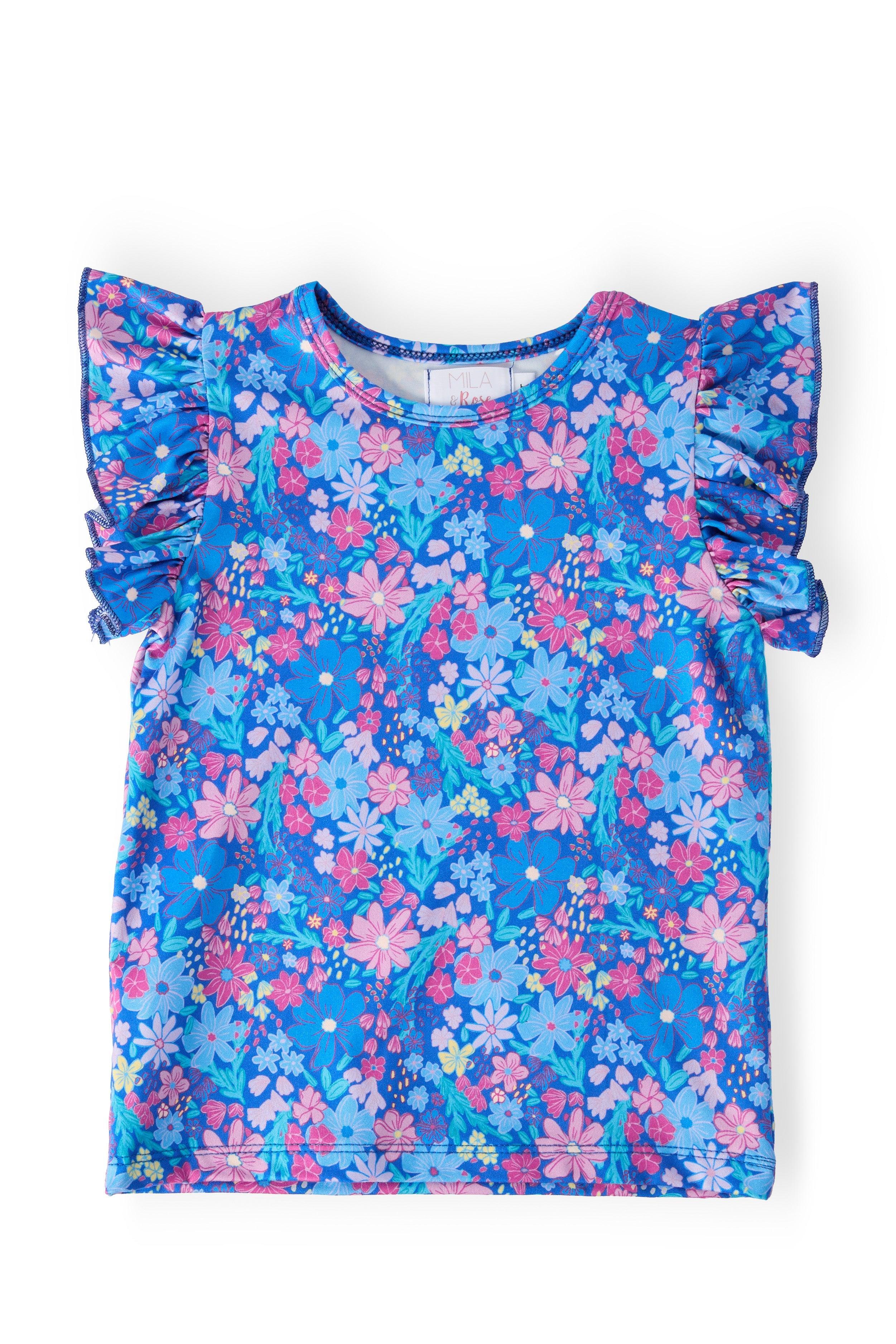 Dreaming Daisies S/s Ruffle Tee