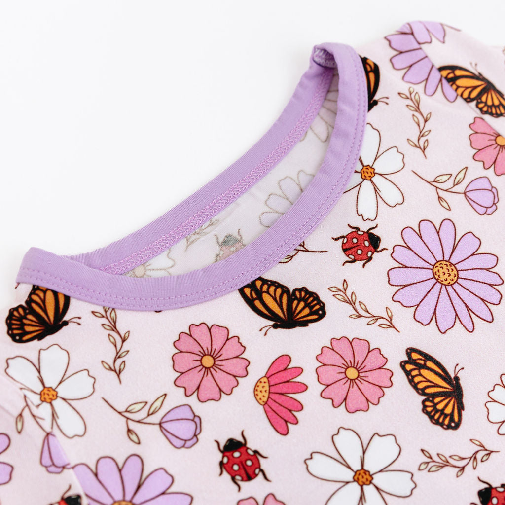 Butterfly Floral Two- Piece
