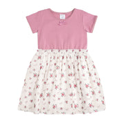 Coquette Rose Short Sleeve Tutu Dress