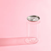 Clear Beverage Can  12 Oz