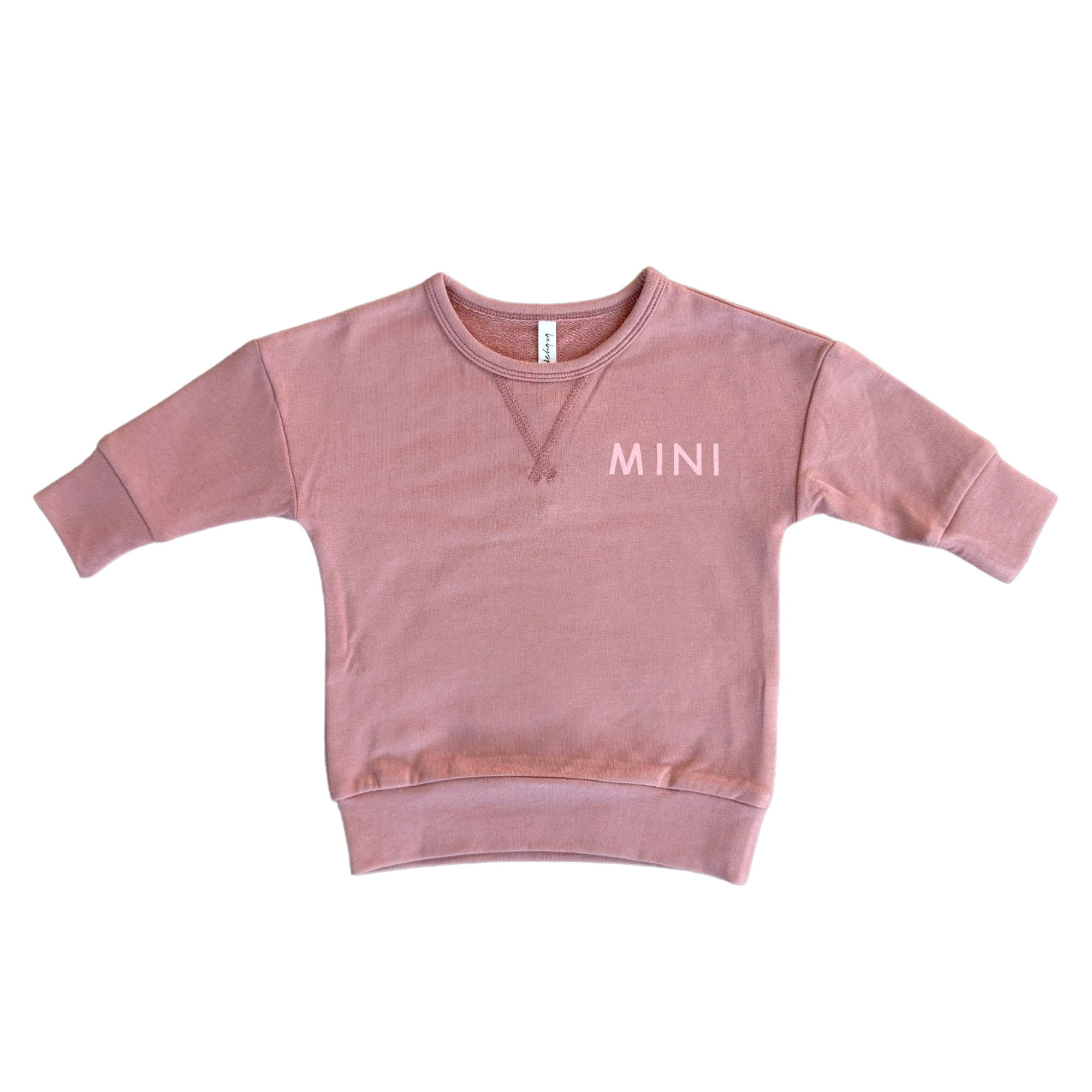 Drop-shoulder Pullover