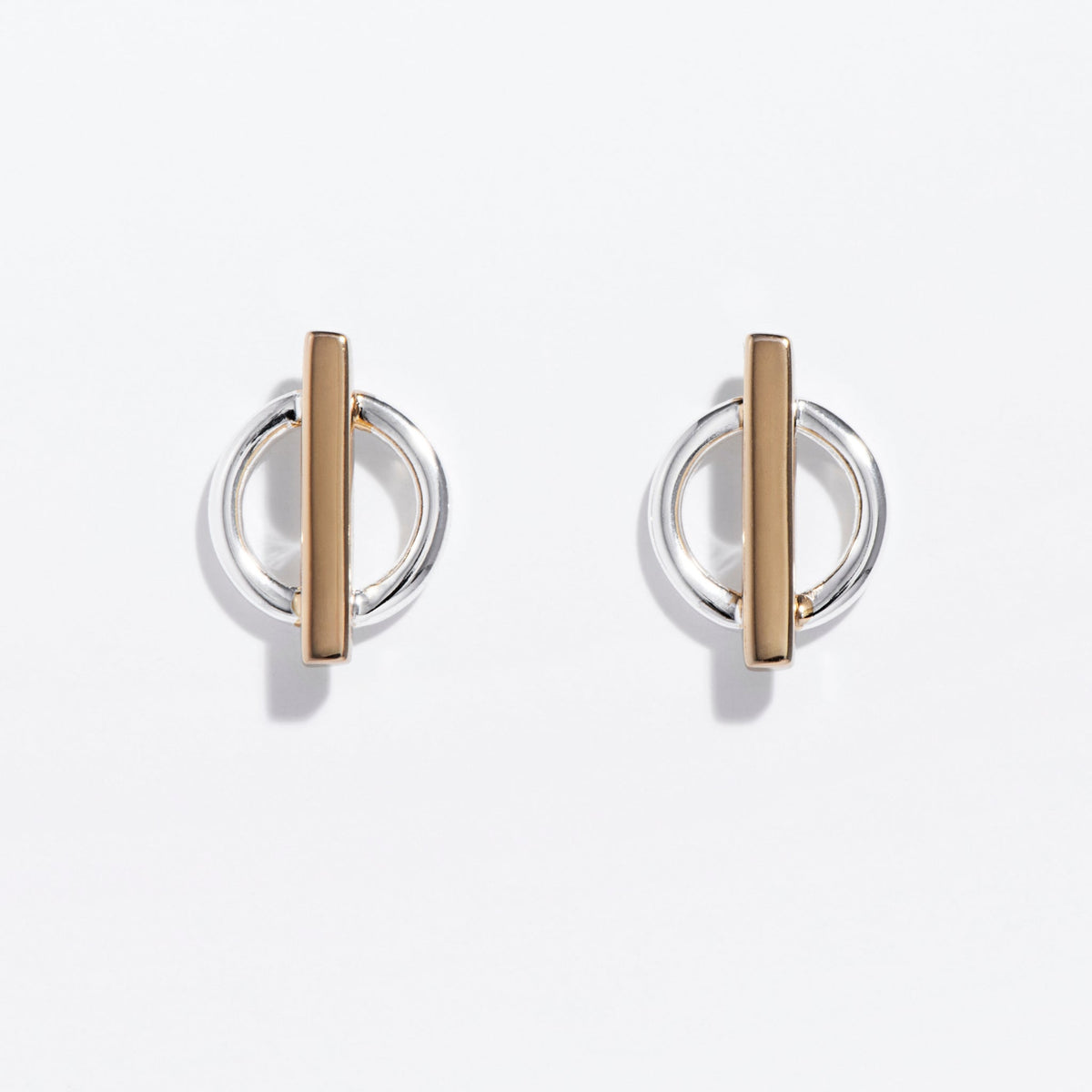 Duality Circle Bar Studs