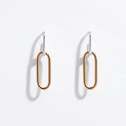 Duality Open Link Earrings