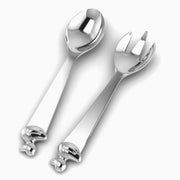 Duck Sterling Silver Baby Spoon & Fork Set By Krysaliis