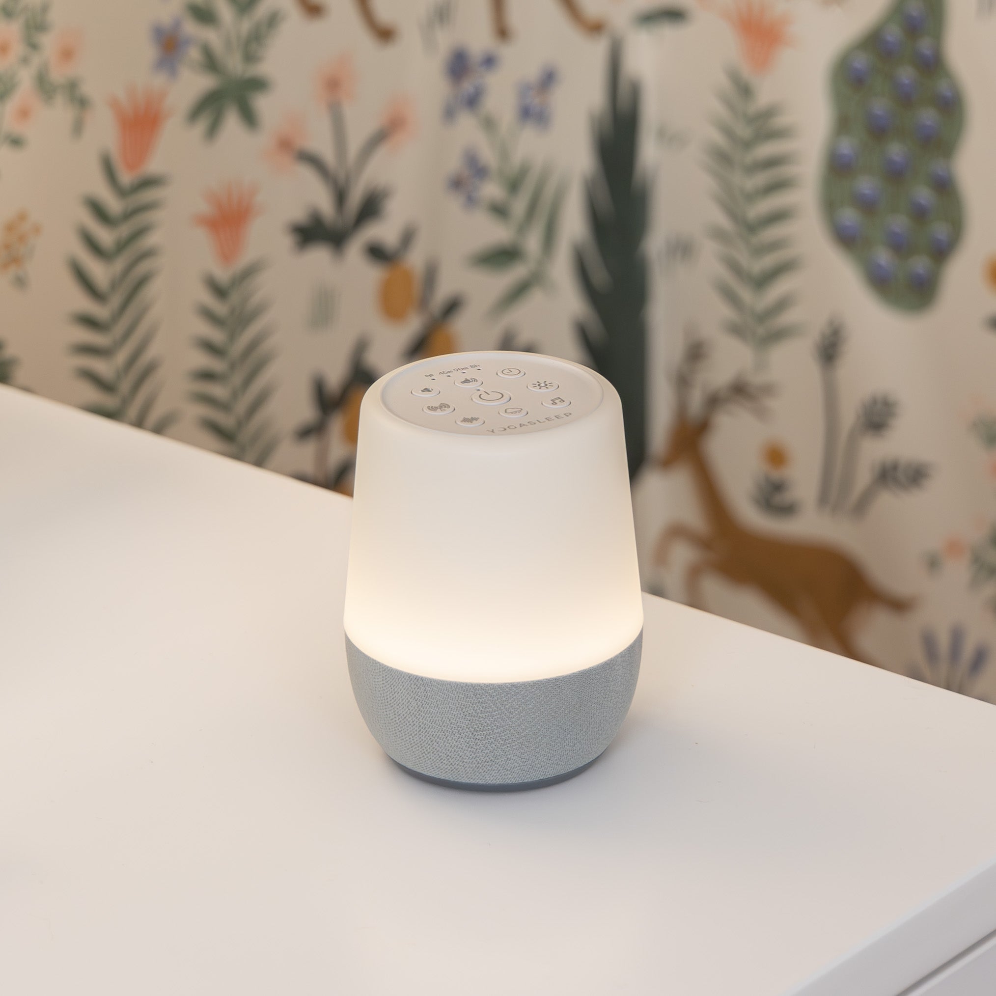 Duet White Noise Machine With Night Light And Wireless Speaker