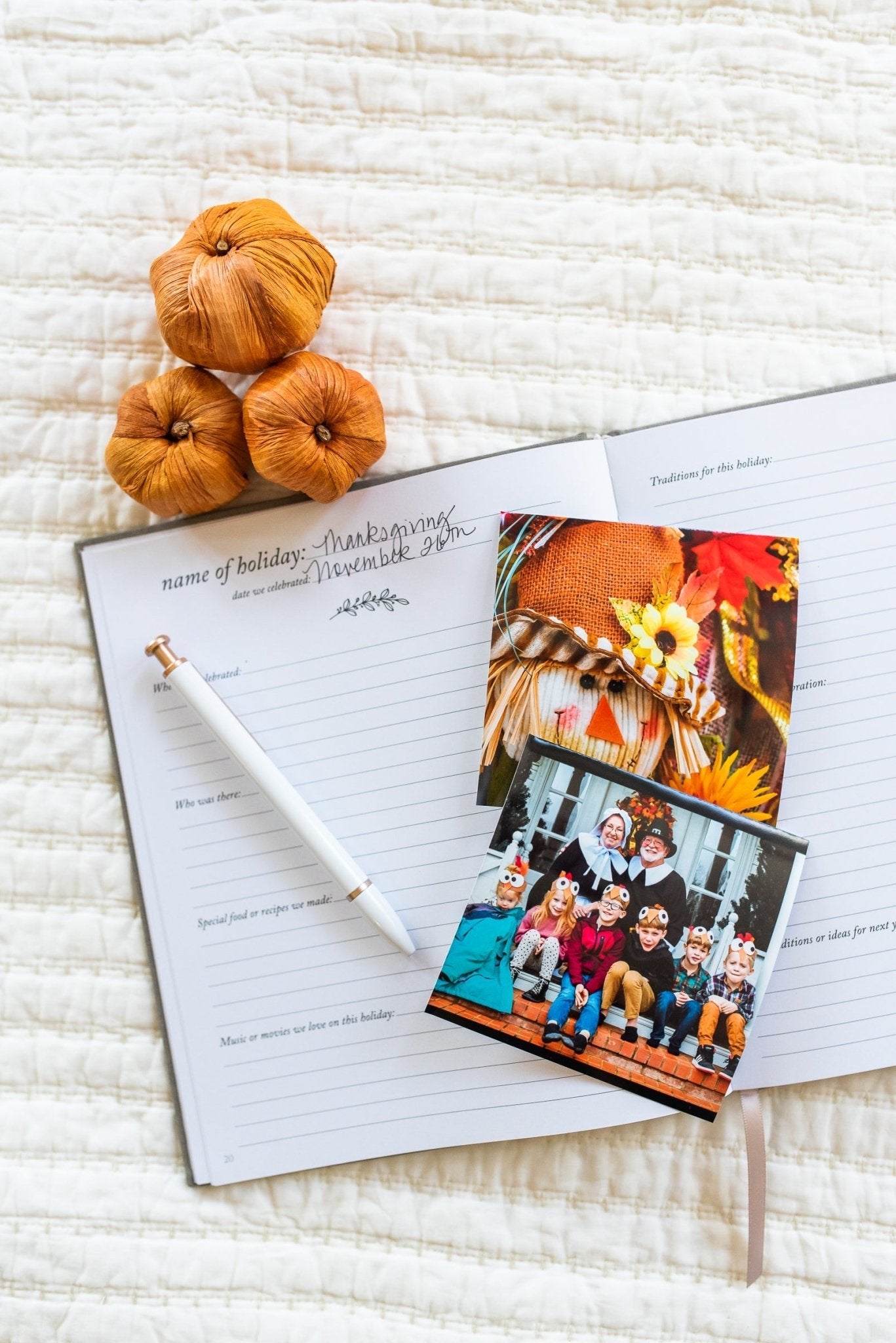 Holiday & Christmas Memory Book