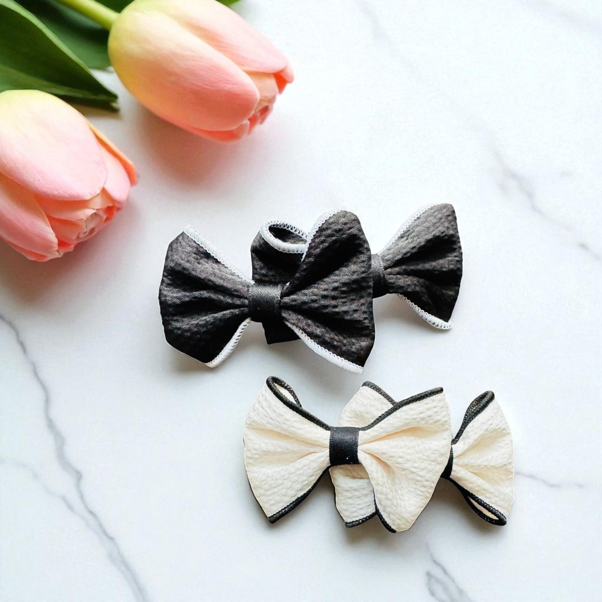 Duo Bows Hair Clip
