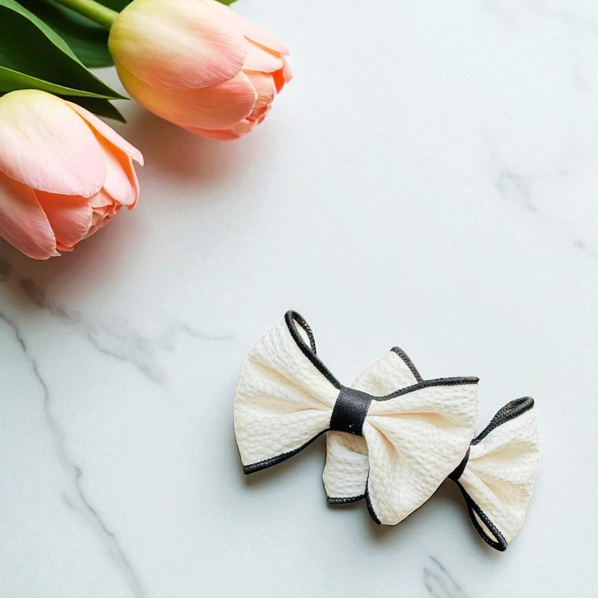 Duo Bows Hair Clip